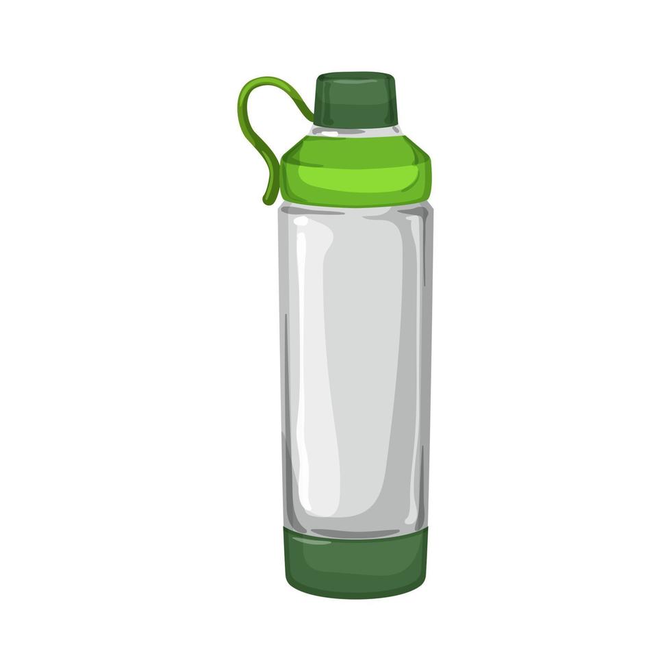 whey protein shaker cartoon vector illustration