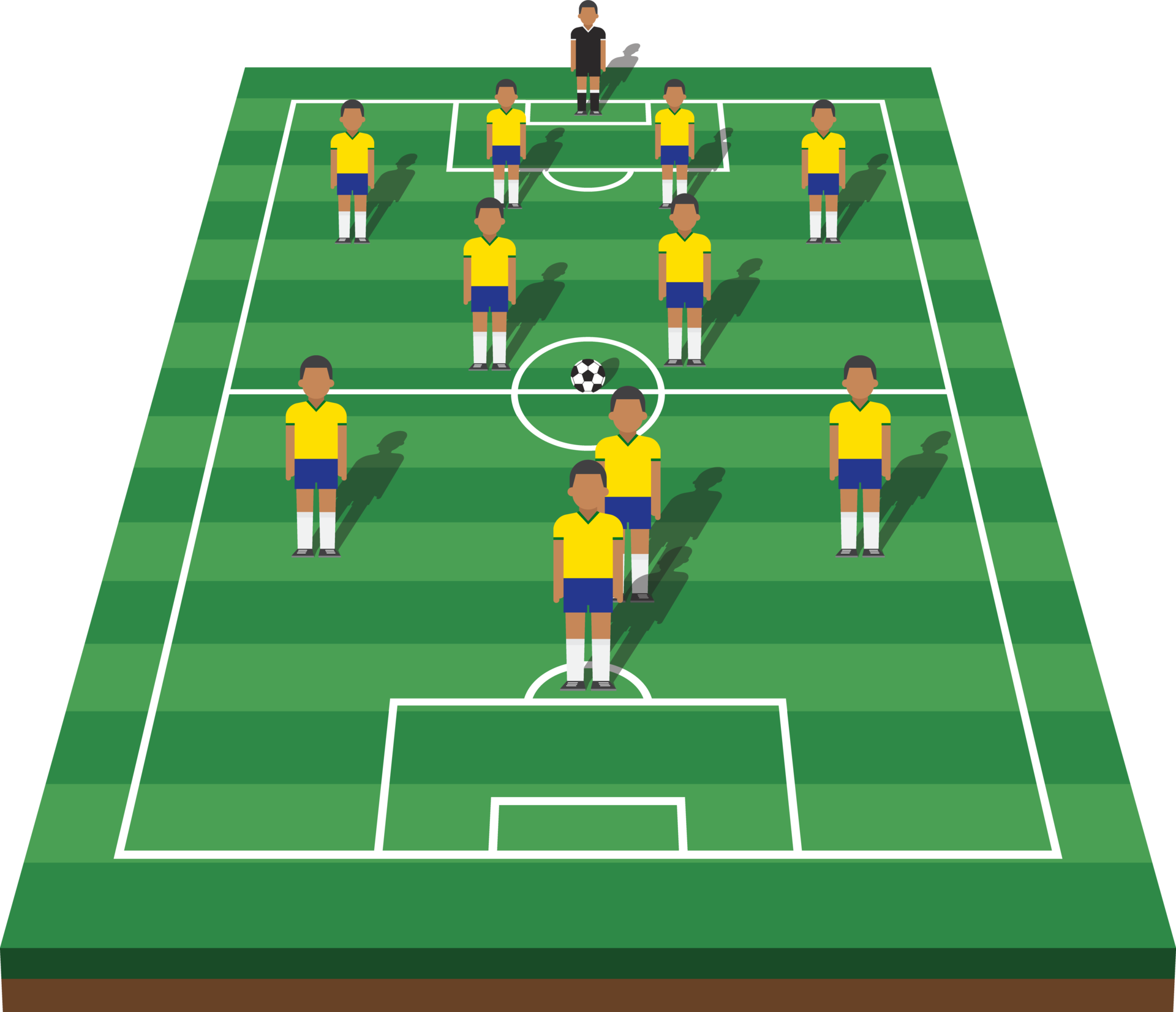 Formación de la copa de fútbol y pizarra de táctica con vector de  estrategia de juego de fútbol para el concepto de torneo del campeonato  mundial internacional 2018 2524690 Vector en Vecteezy