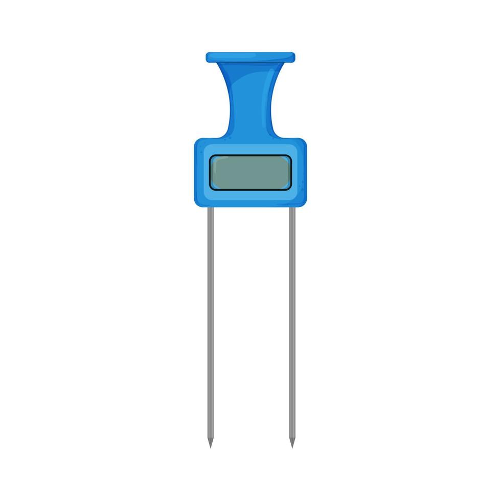 soil ph meter color icon vector illustration