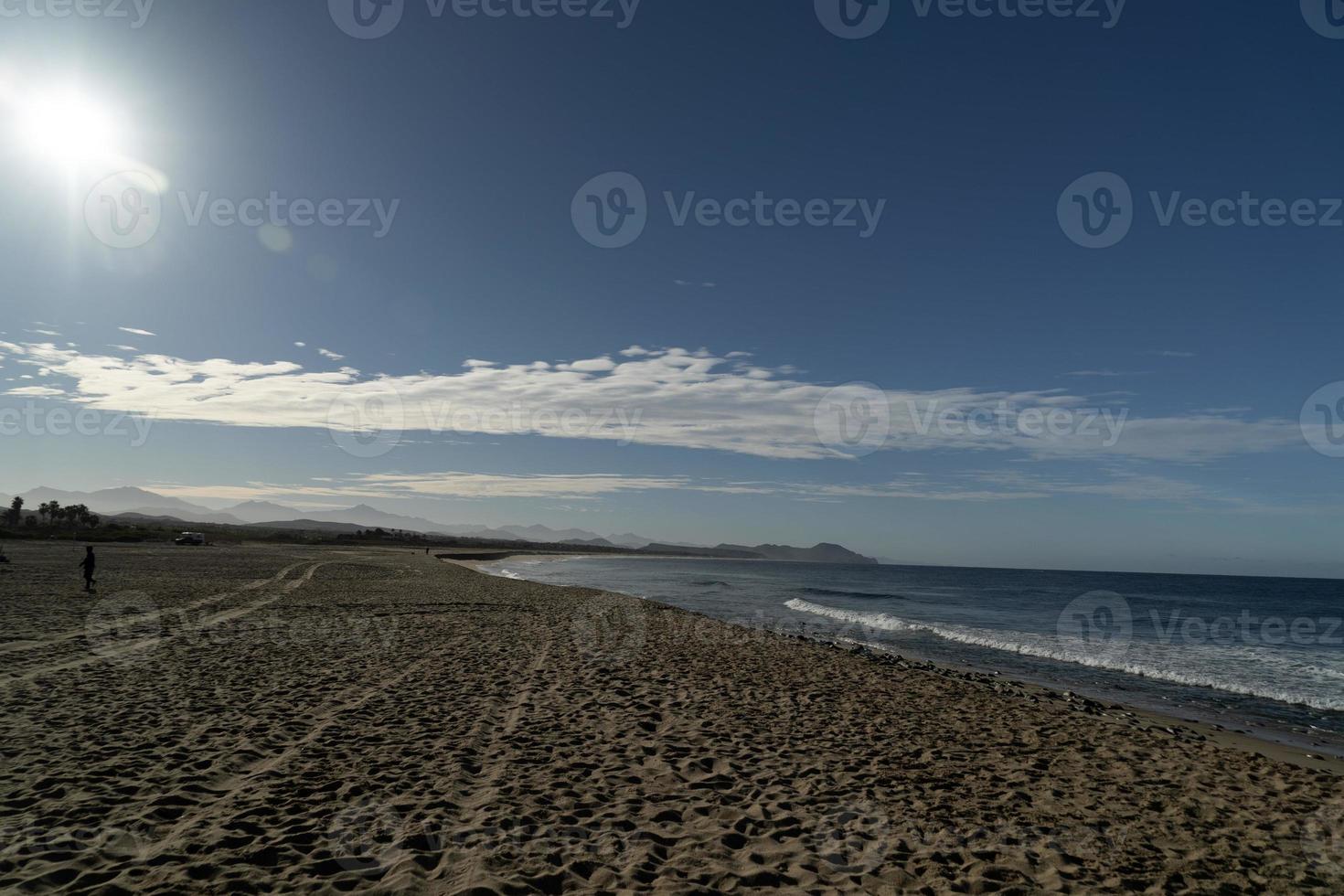 playa todos santos baja california foto