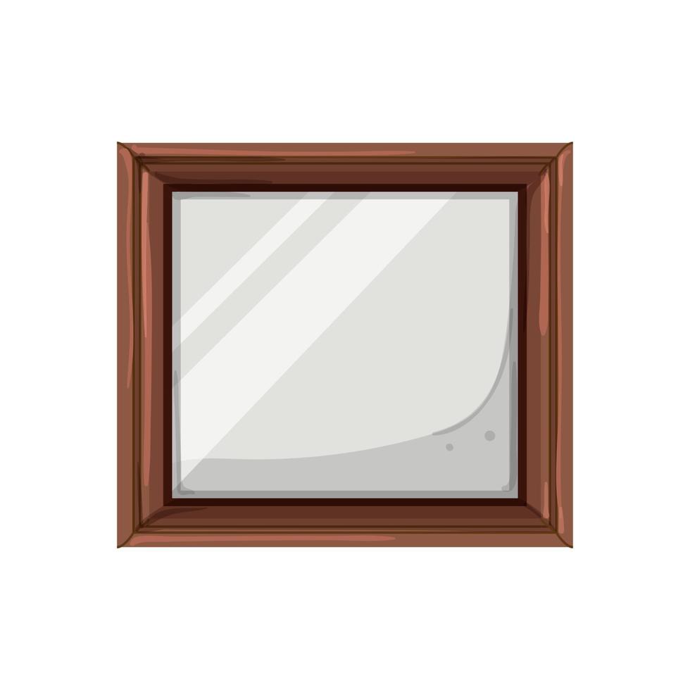 blank photo frame cartoon vector illustration