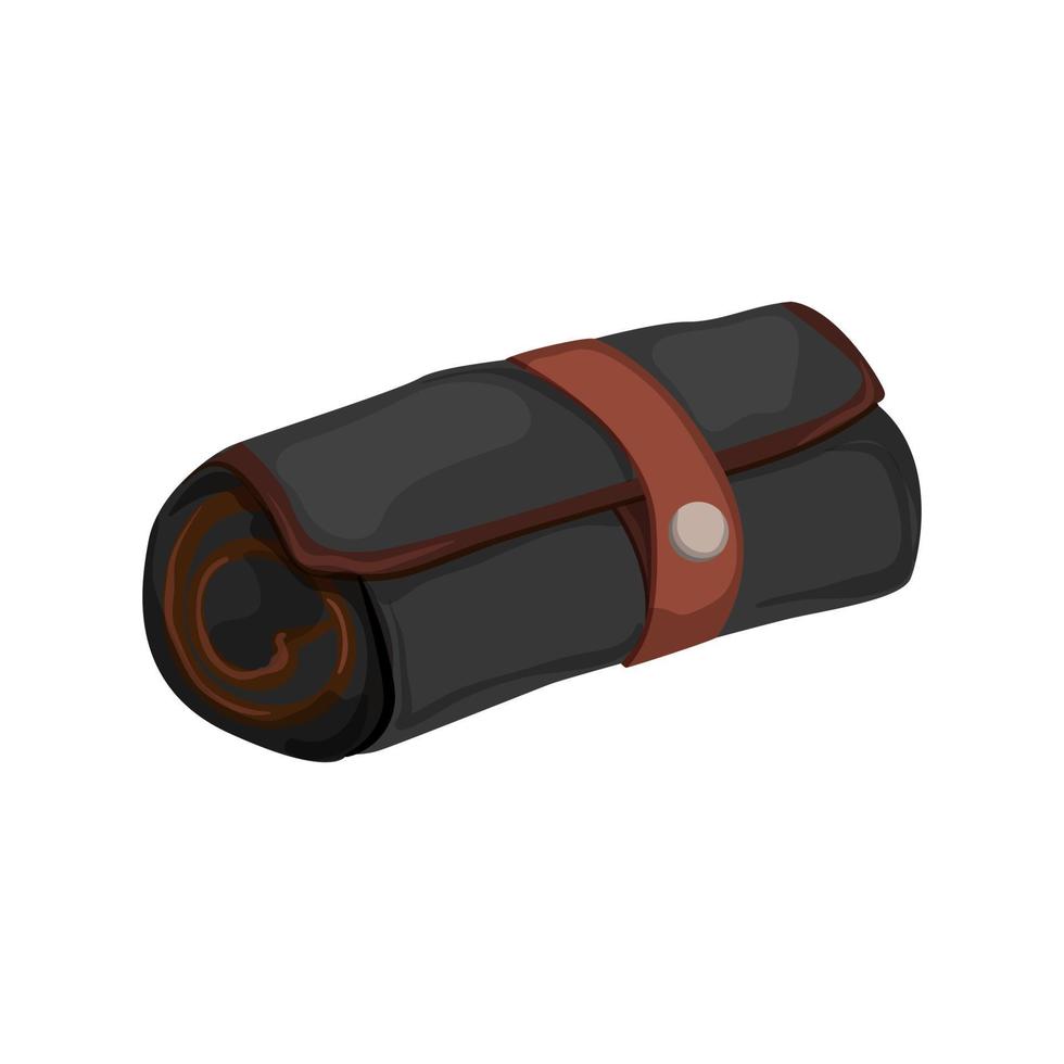 box pencil case cartoon vector illustration