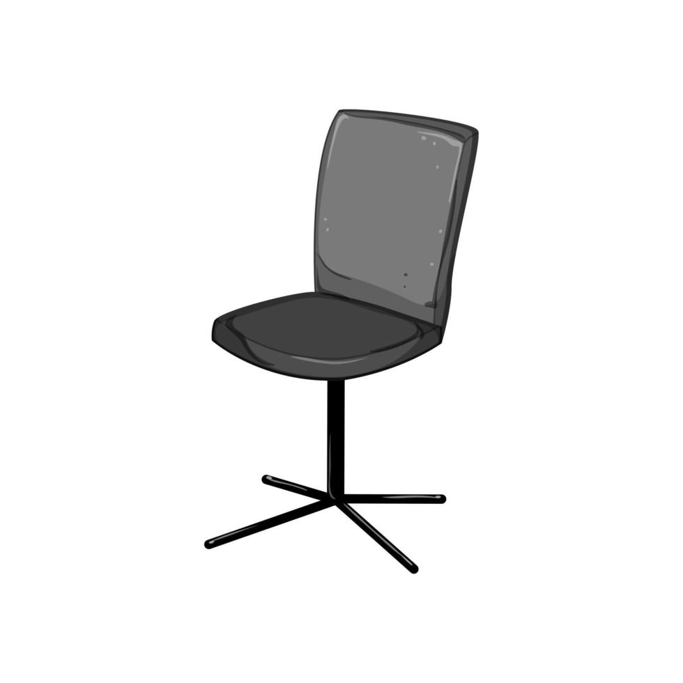 sillón oficina silla dibujos animados vector ilustración