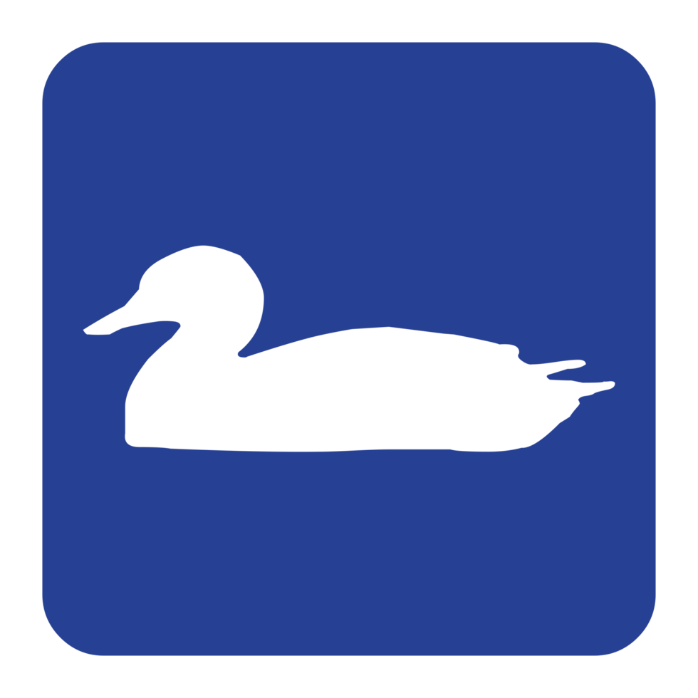 Ducks Sign Symbol on Transparent Background png