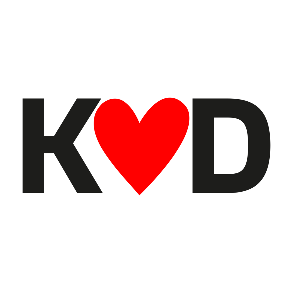 Best couple name K love D on Transparent Background 17416108 PNG