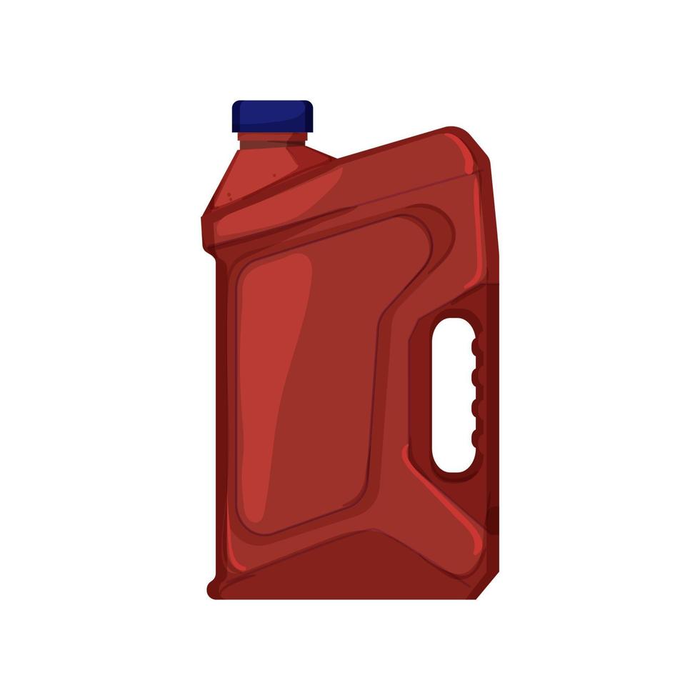 mechanic motor oil cartoon vector illustration