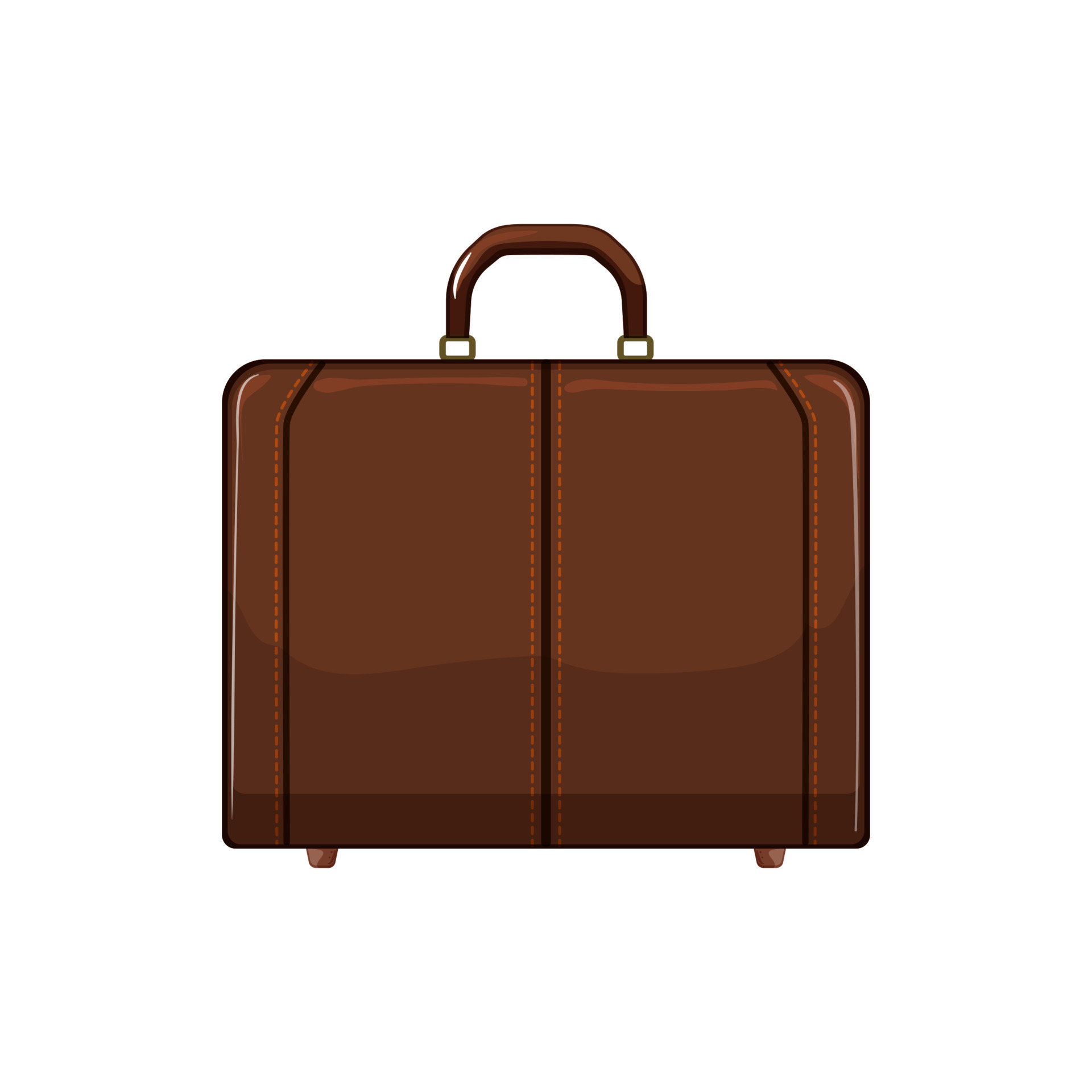 briefcase business bag cartoon vector illustration 17416533 Vector Art at  Vecteezy
