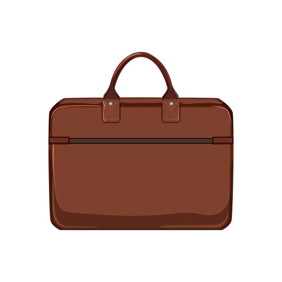 ilustración de vector de dibujos animados de bolsa de negocios de hombre