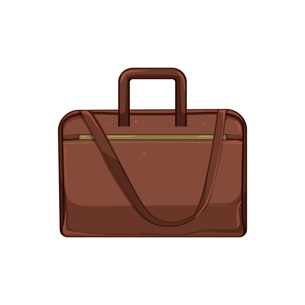 woman business bag cartoon vector illustration