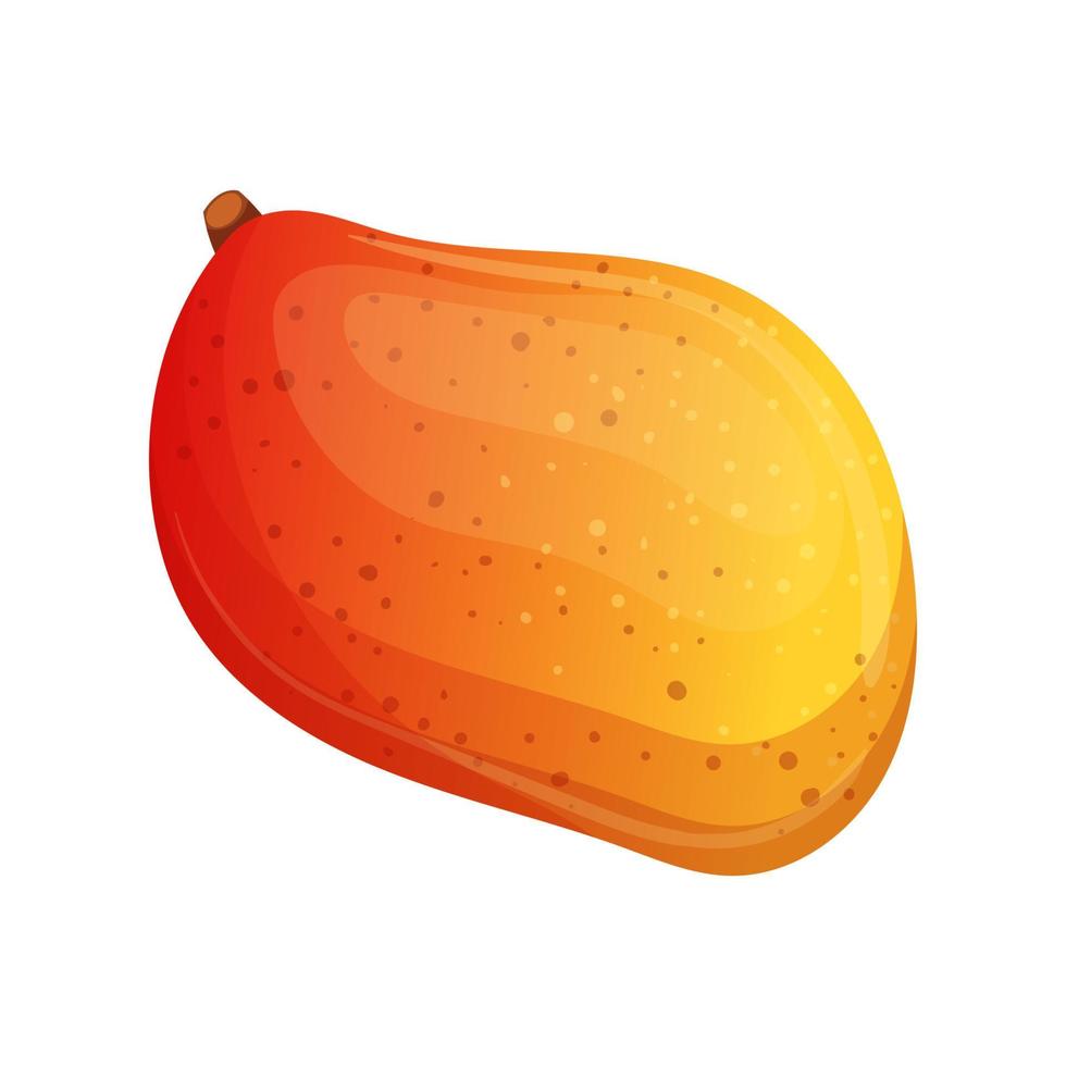 mango fresh cartoon vector illustration