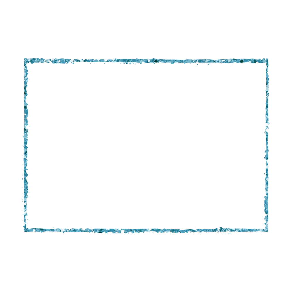 hand drawn frame glitter png