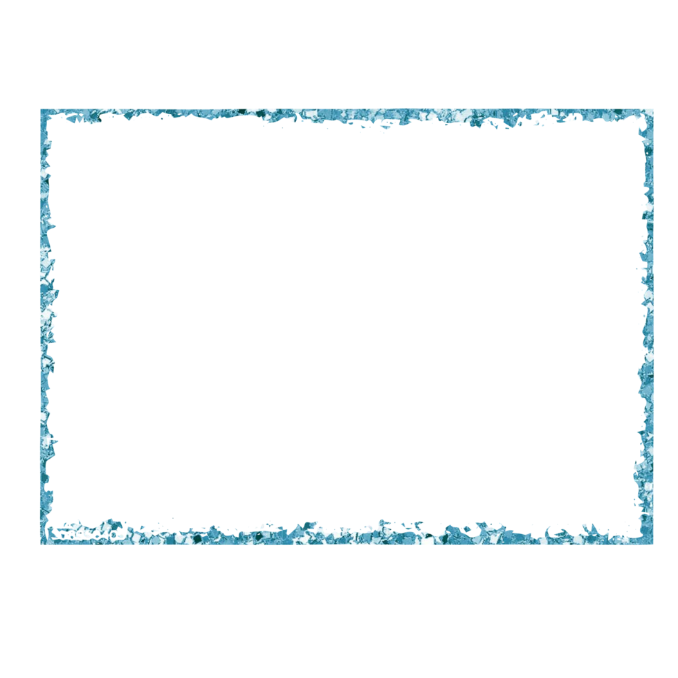 hand drawn frame glitter png