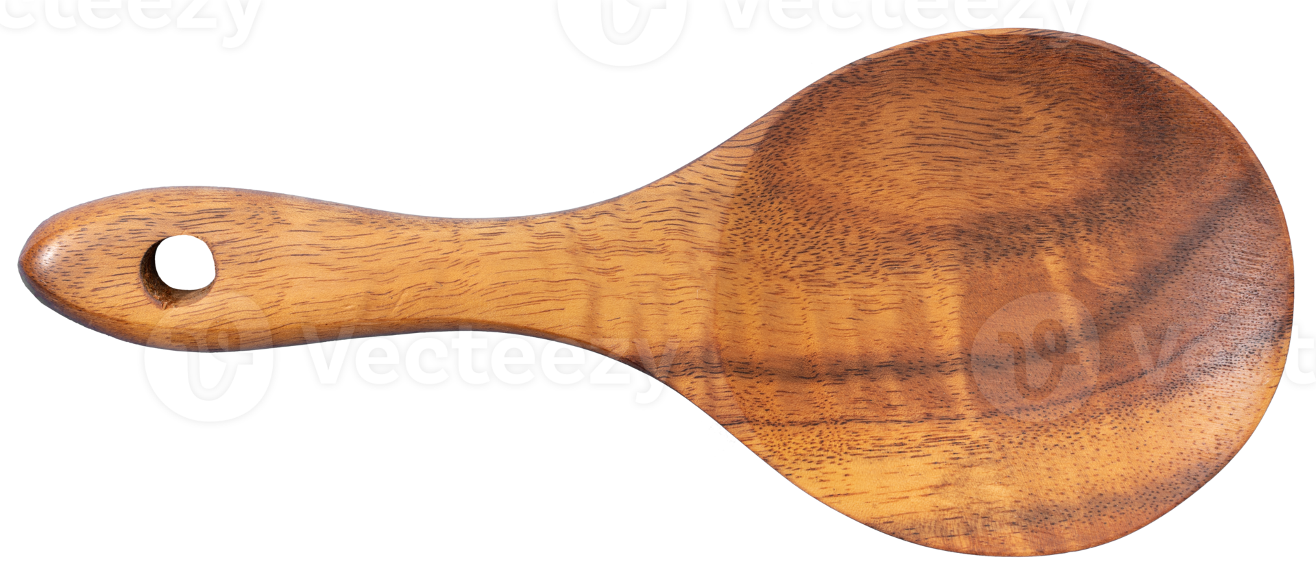 Wooden spoon isolated Tropical wood png
