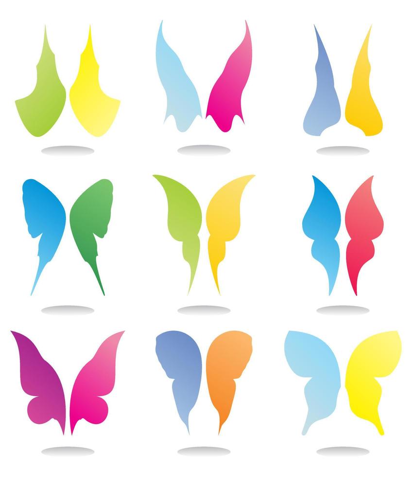 Butterflies for design. A vector illustration