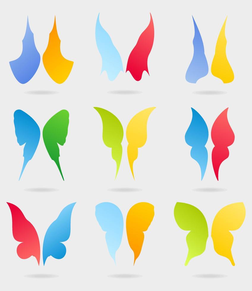 Butterflies for design. A vector illustration