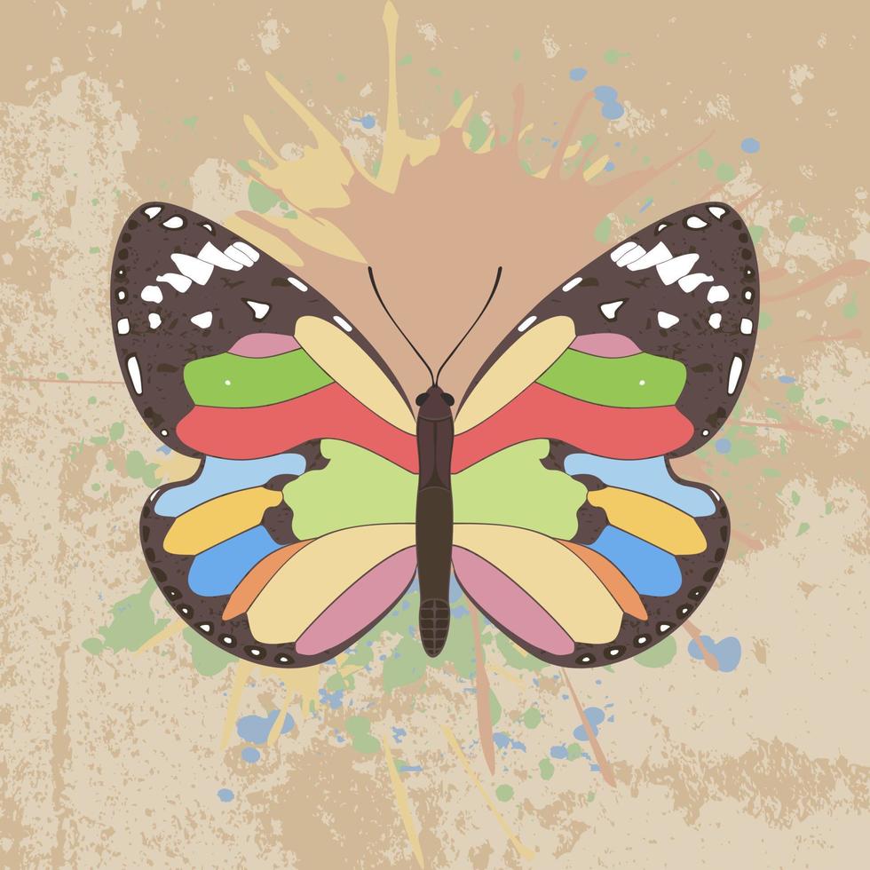 mariposas para el diseño. una ilustración vectorial vector