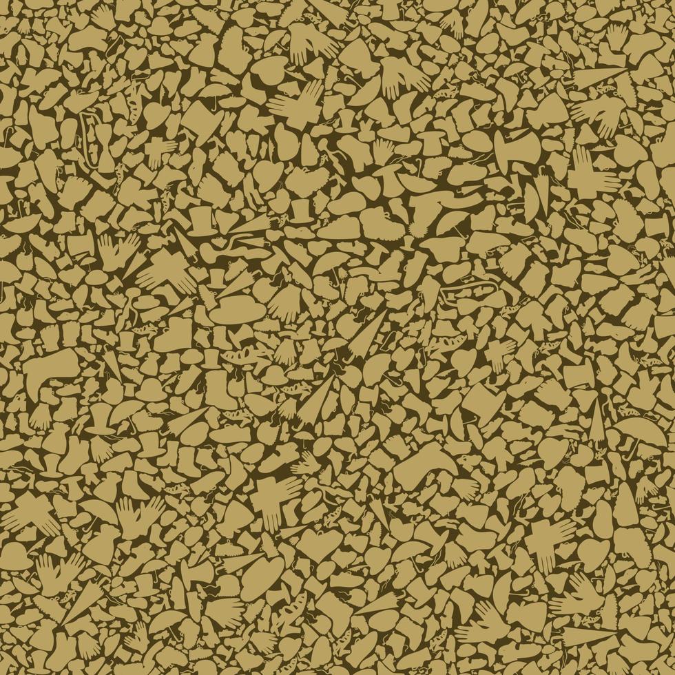 Background made of clothes. A vector illustration
