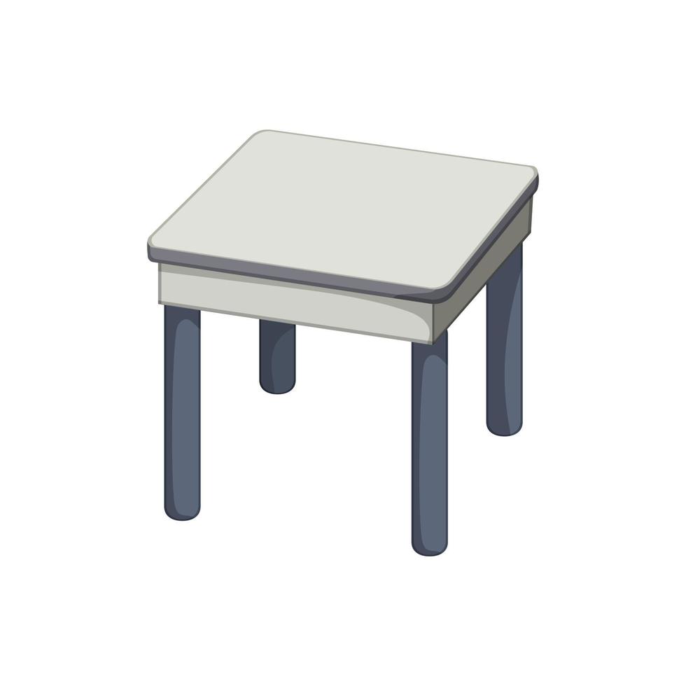 home kid table cartoon vector illustration