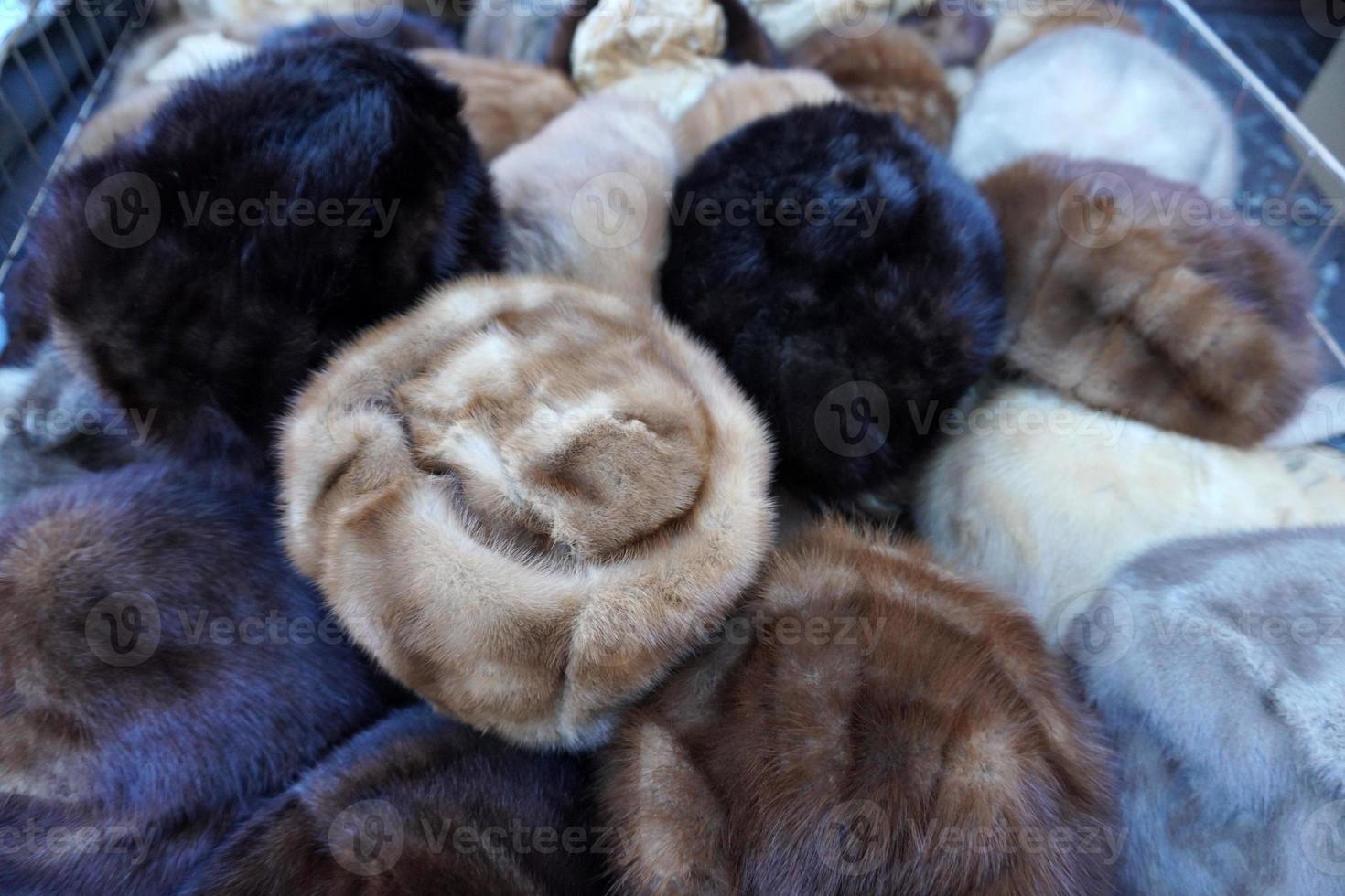 mink hat market photo