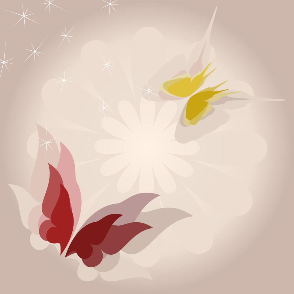 Butterflies for design. A vector illustration