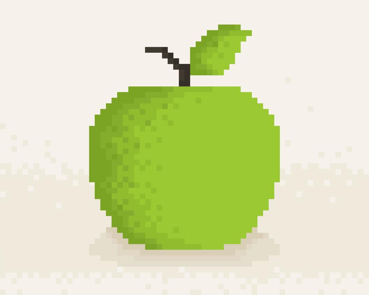 The Apple. Vector illustration