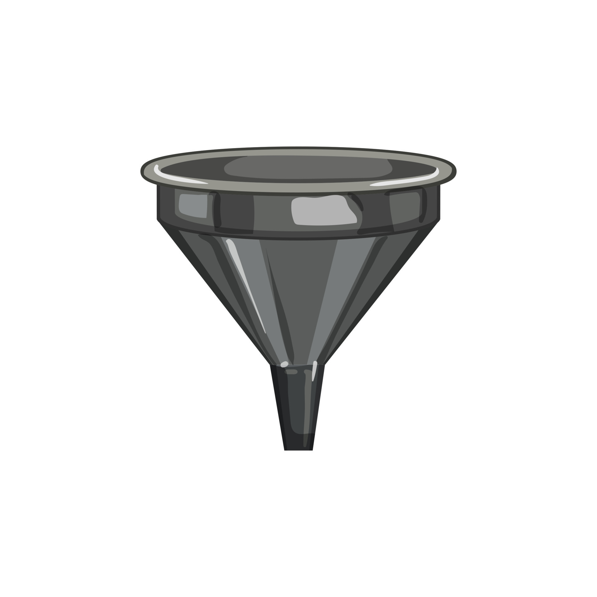 filter funnel business cartoon vector illustration 17418131 Vector Art