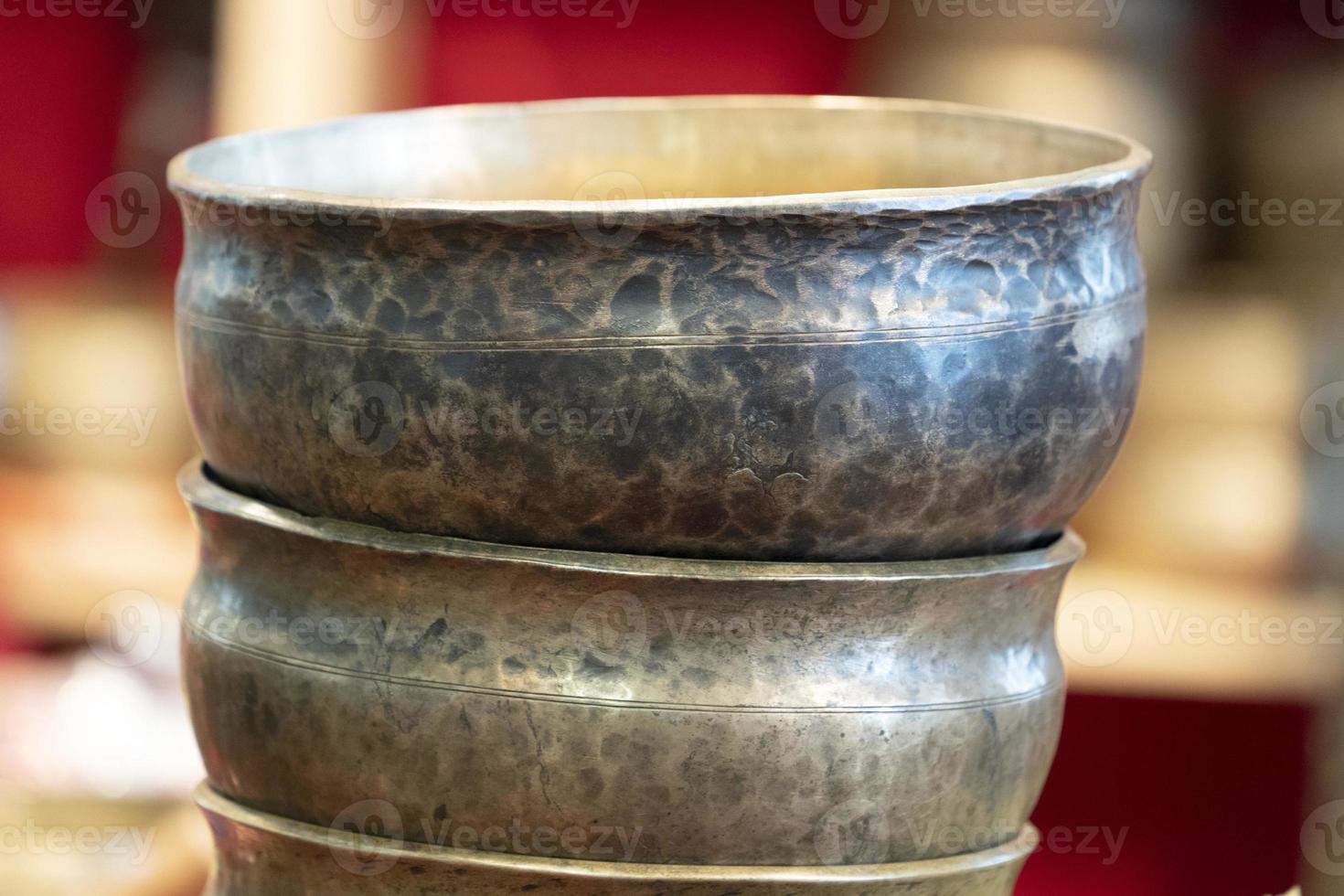traditional bronze tibetan bell photo