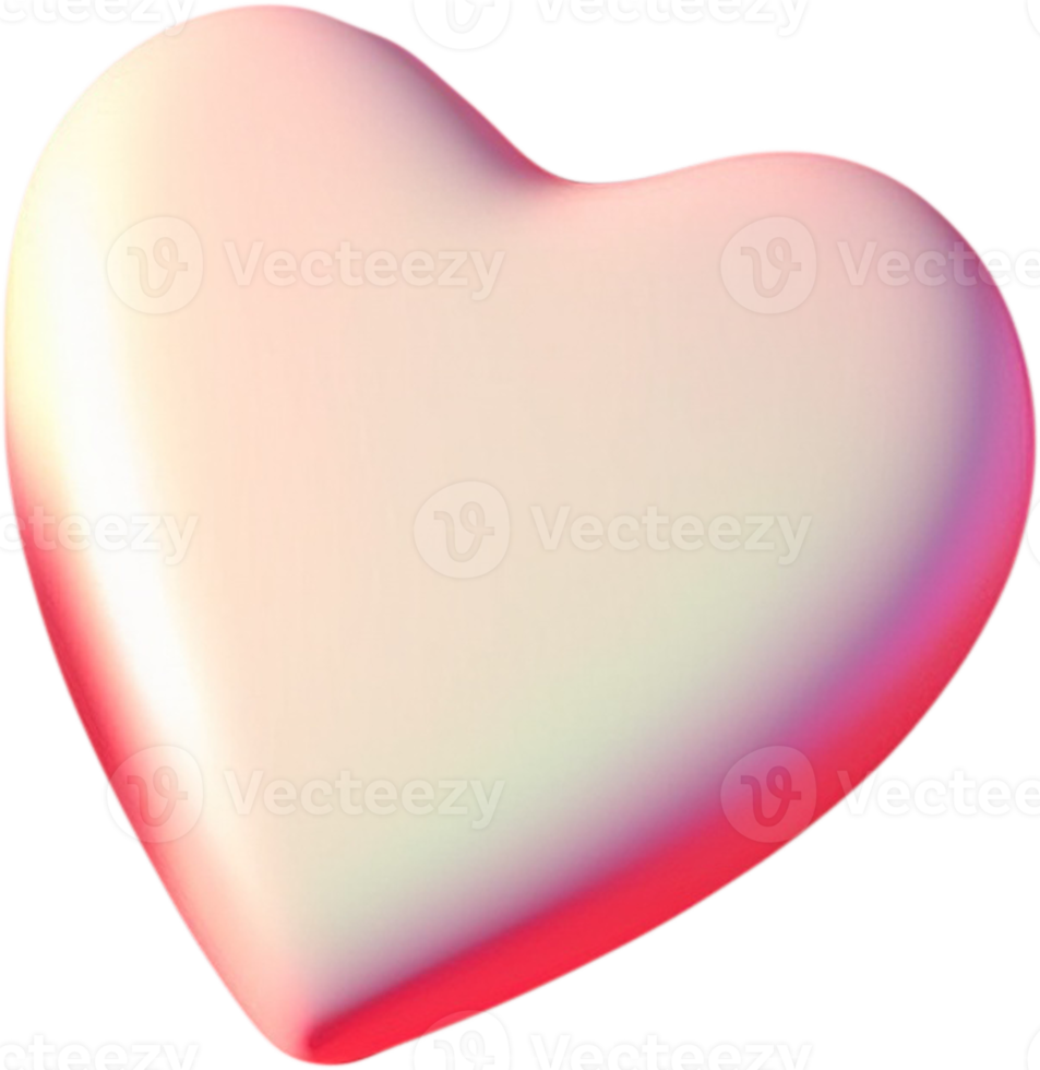 3D Heart Symbol of Romance 17418638 PNG