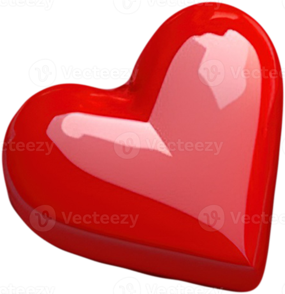 3D Heart Illustration Expressing Love 17418652 PNG