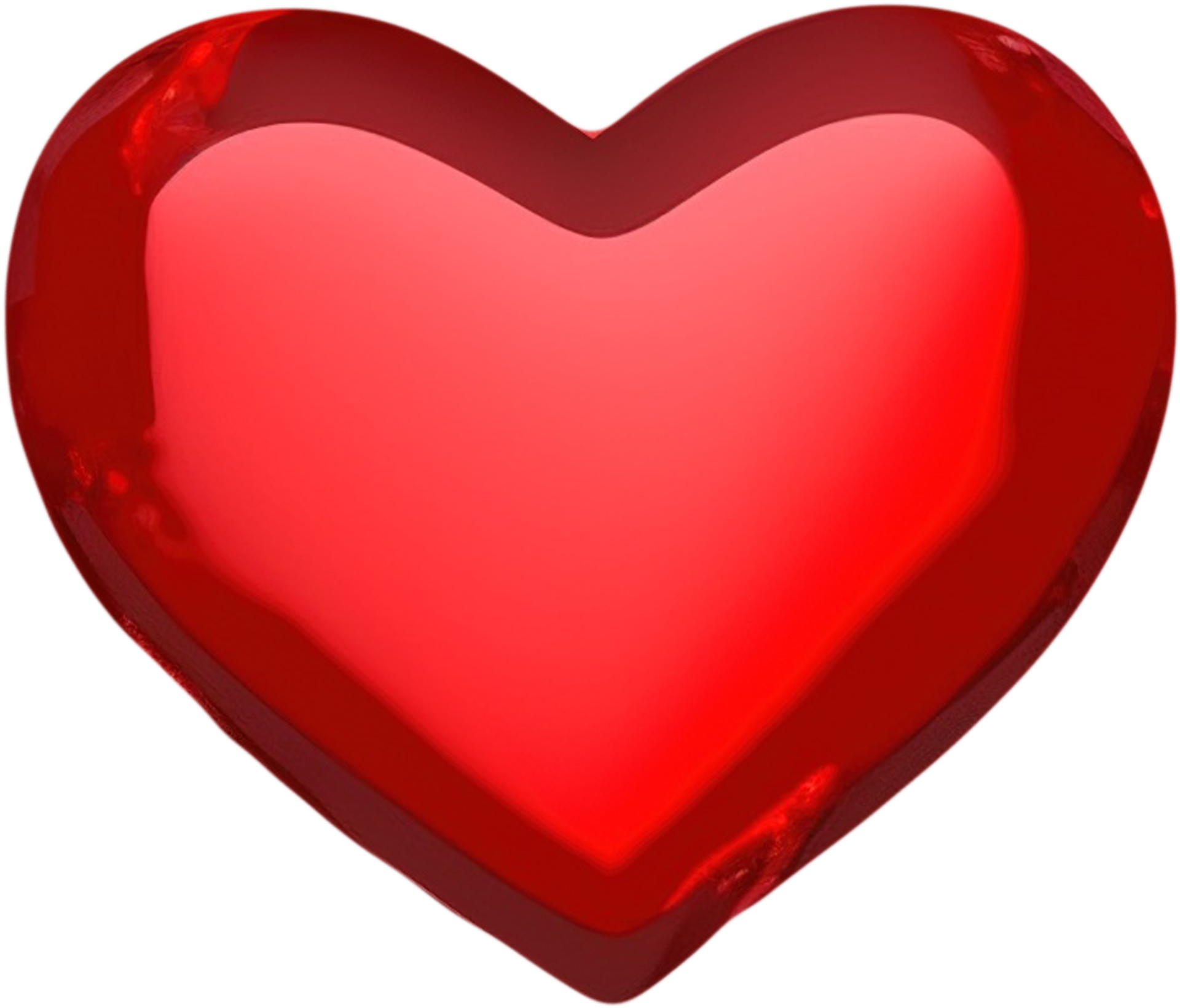 3D Heart Symbol Of Love And Affection 17418656 PNG