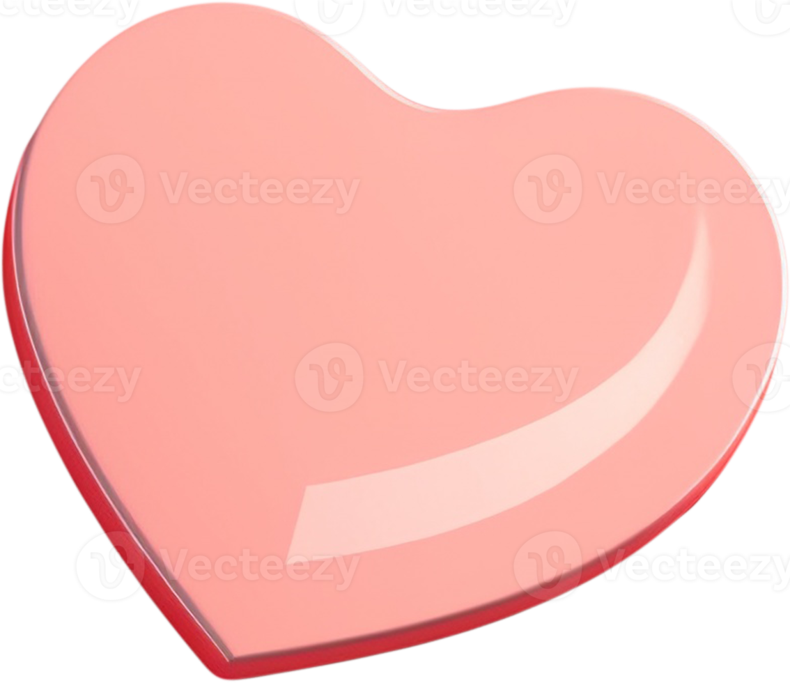 Sparkling 3D illustration of a heart symbolizing love and romance ...