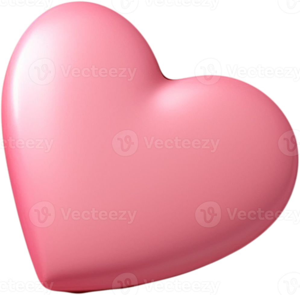 3D Heart Illustration Expressing Love 17419890 PNG