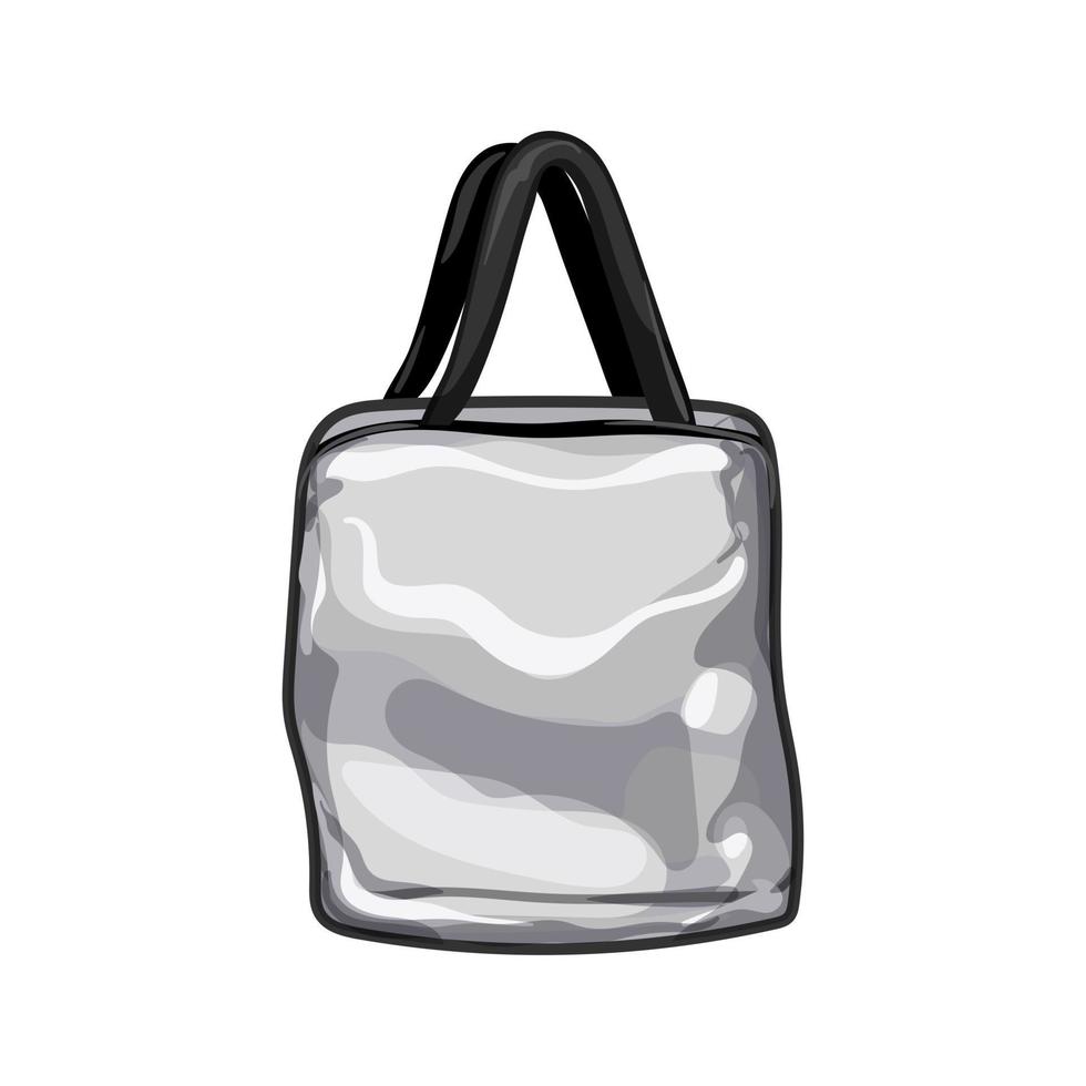 purse cosmetic pouch cartoon vector illustration