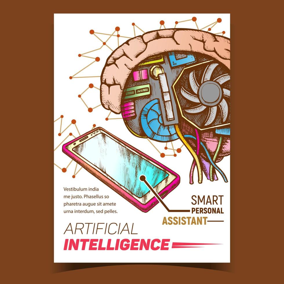Artificial Intelligence Ai Promotion Banner Vector