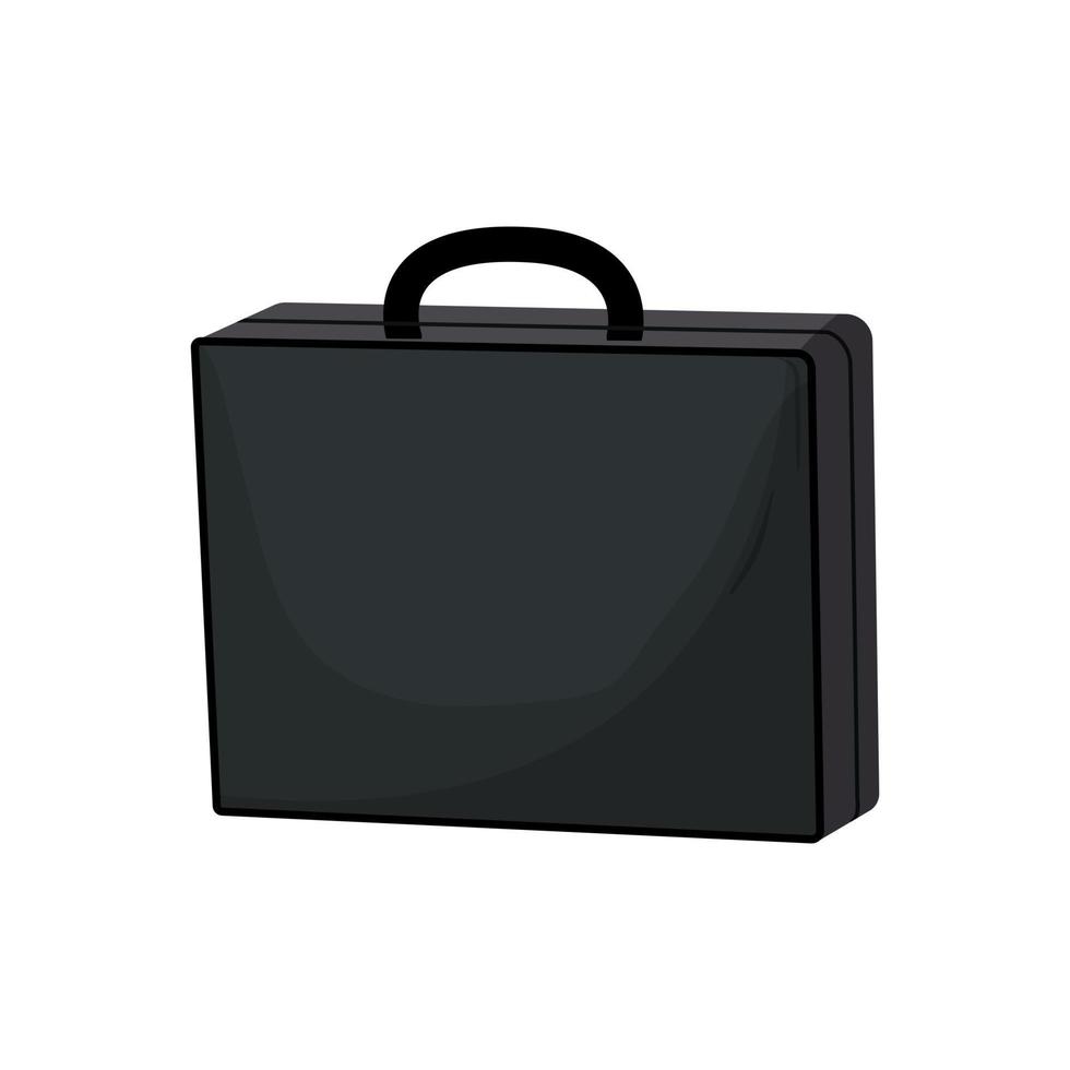 businessman briefcase color icon vector illustration