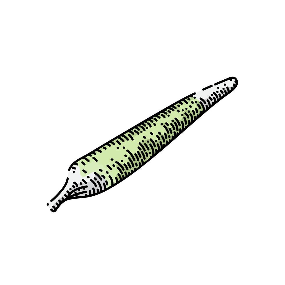 weed smoke sketch hand drawn vector