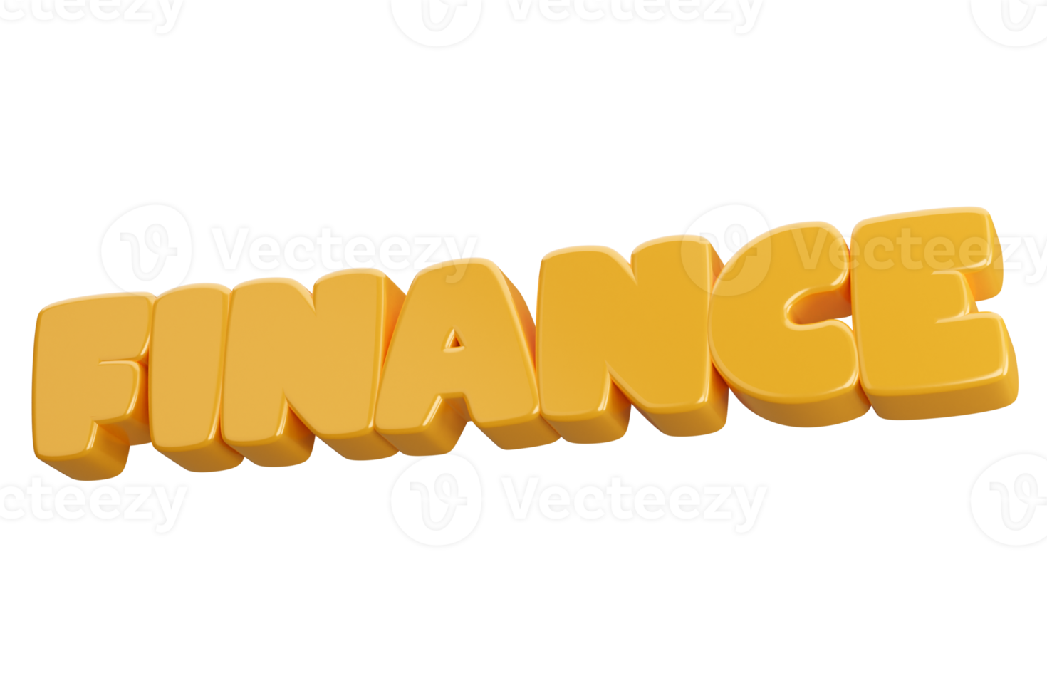 finance 3d word text png