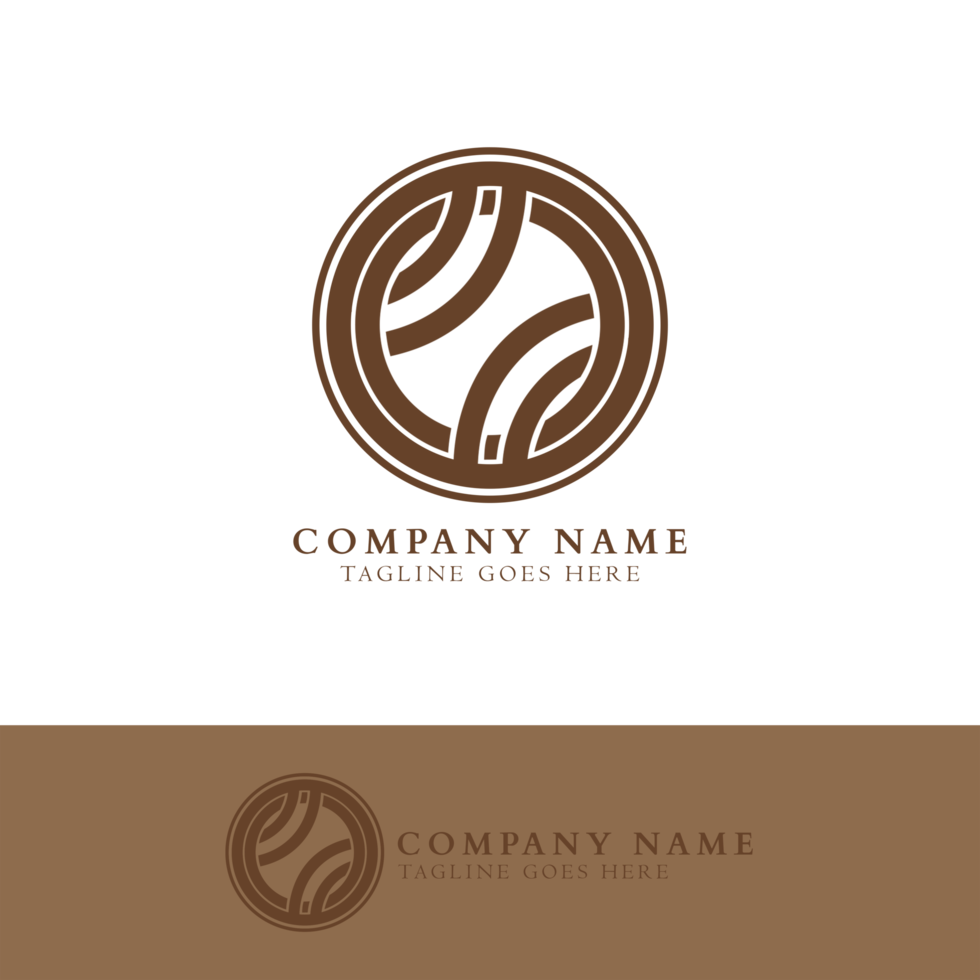 Modern elegant and minimalistic logo design png