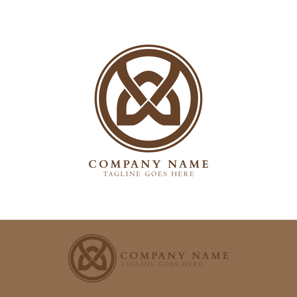 Modern elegant and minimalistic logo design png