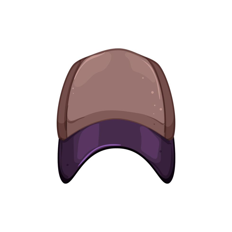 sombrero, gorra de béisbol, caricatura, vector, ilustración vector