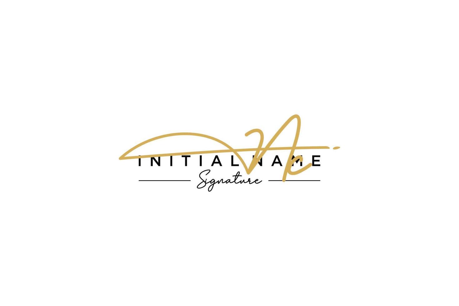 Initial NC signature logo template vector. Hand drawn Calligraphy lettering Vector illustration.