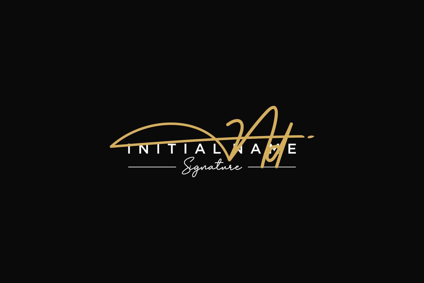 Initial ND signature logo template vector. Hand drawn Calligraphy lettering Vector illustration.