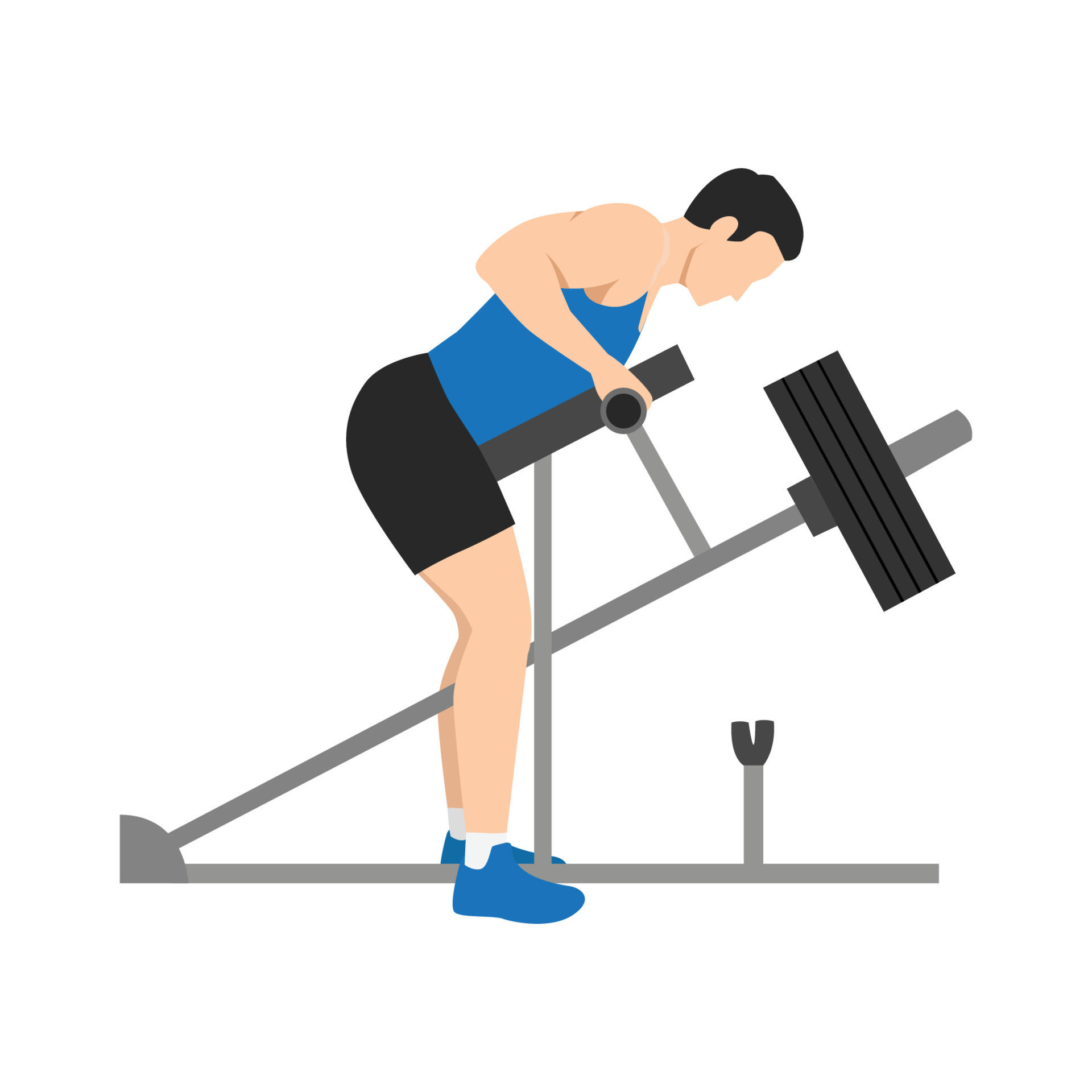 Bent Over Barbell Row Machine