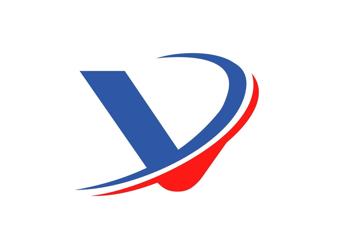 plantilla de logotipo de empresa de letra v. diseño inicial del logotipo v para bienes raíces, finanzas, marketing, gestión, construcción, etc. vector