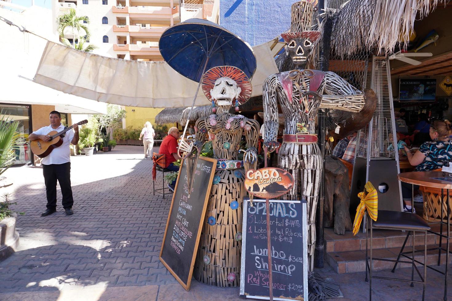 CABO SAN LUCAS, MEXICO - JANUARY 25 2018 - Pacific coast town is crowded of tourist photo