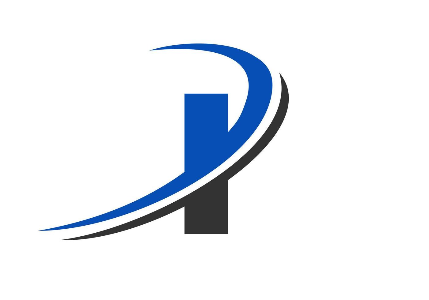 I Letter Business Logo Template. Initial I logo design for real estate, financial, marketing, management, construction etc vector