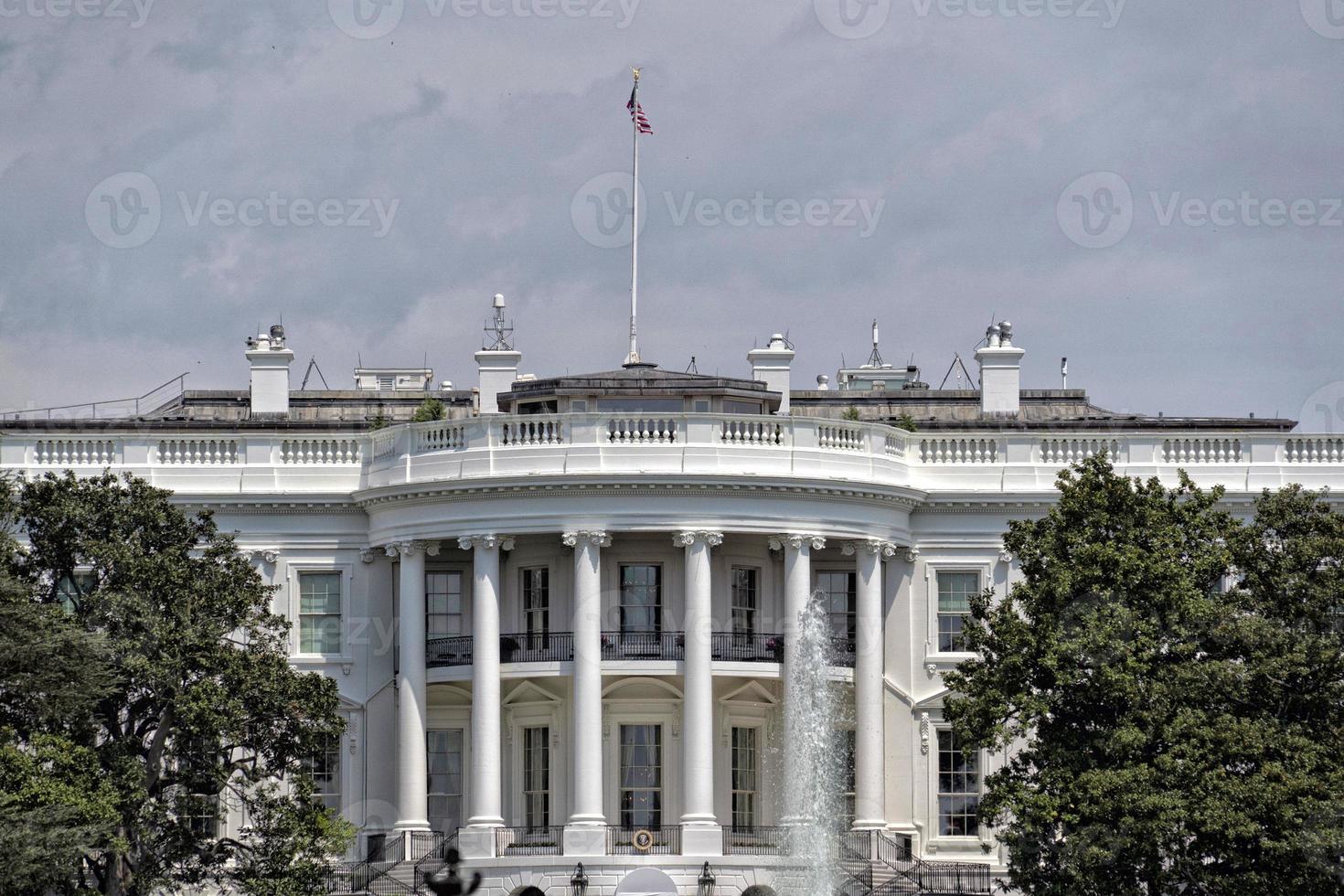 casa blanca en washington dc foto