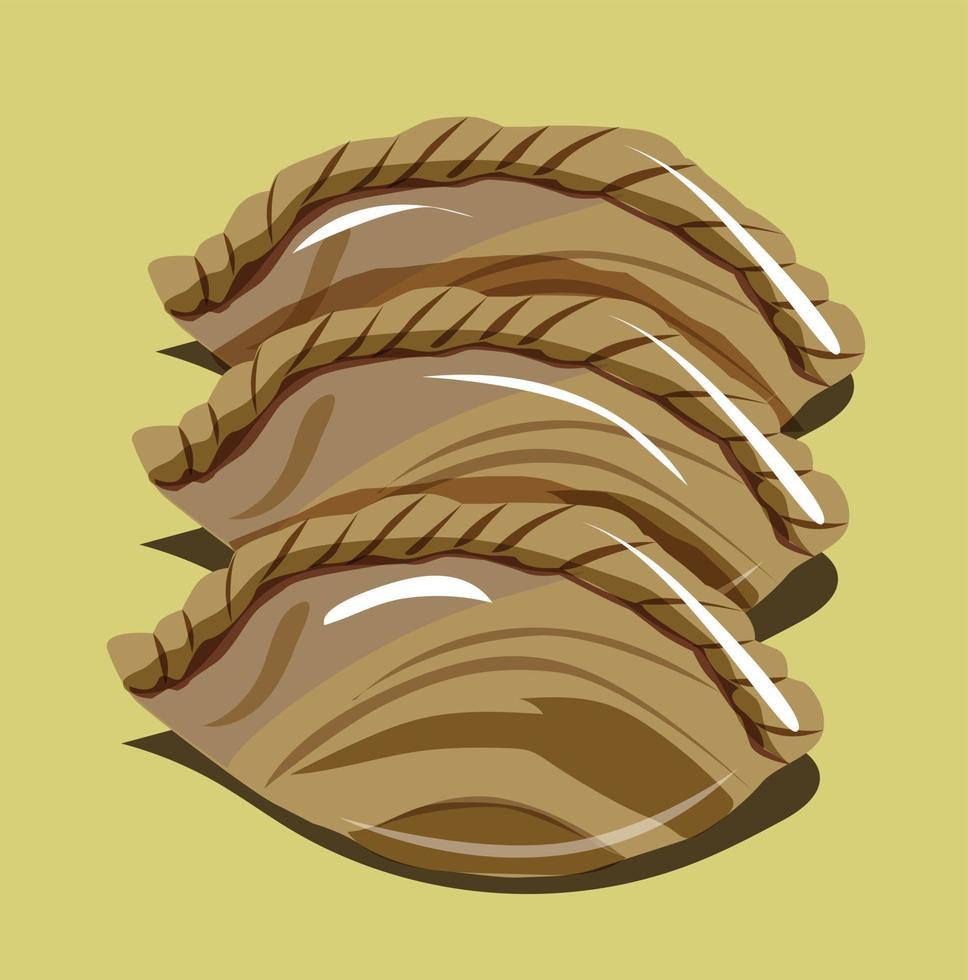 Vector illustration of food and snacks