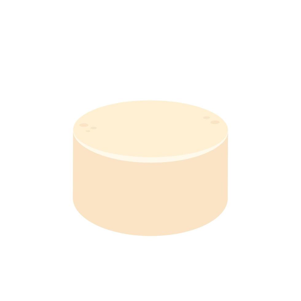 Tofu vector. Tofu on white background. wallpaper. free space for text. vector