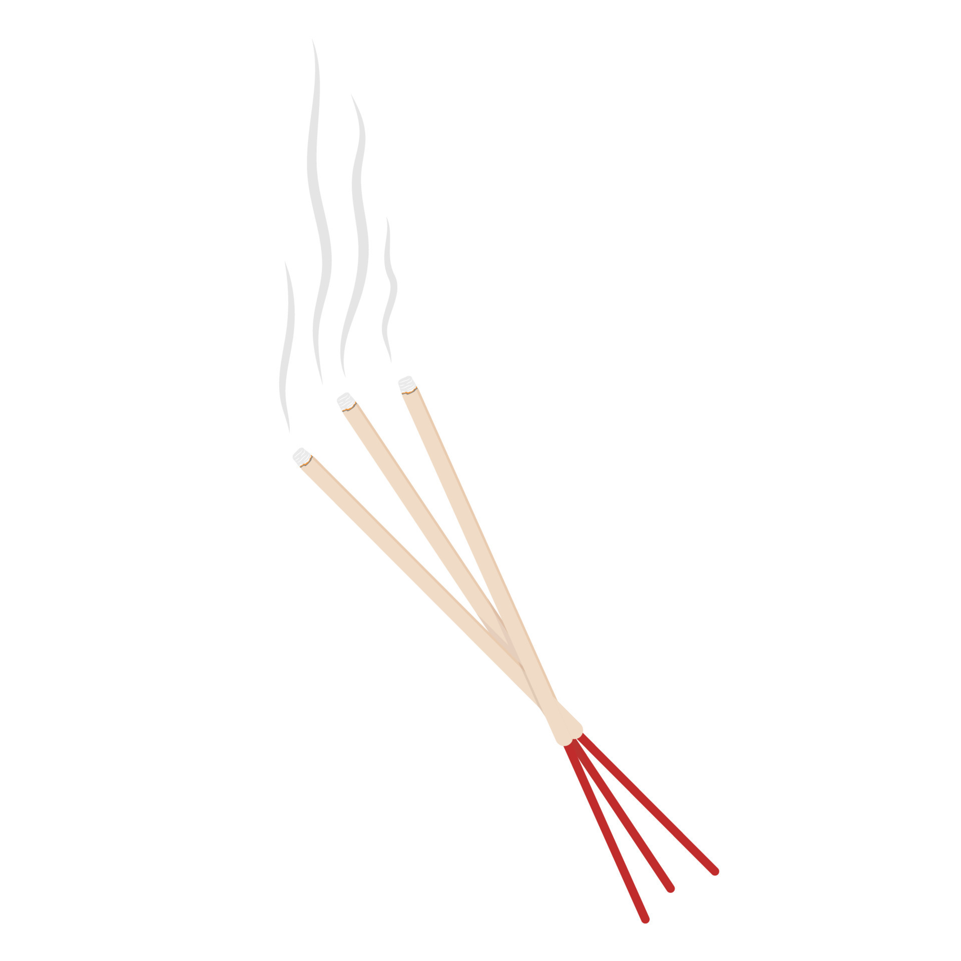 incense stick in cup cartoon vector. free space for text. 17427689